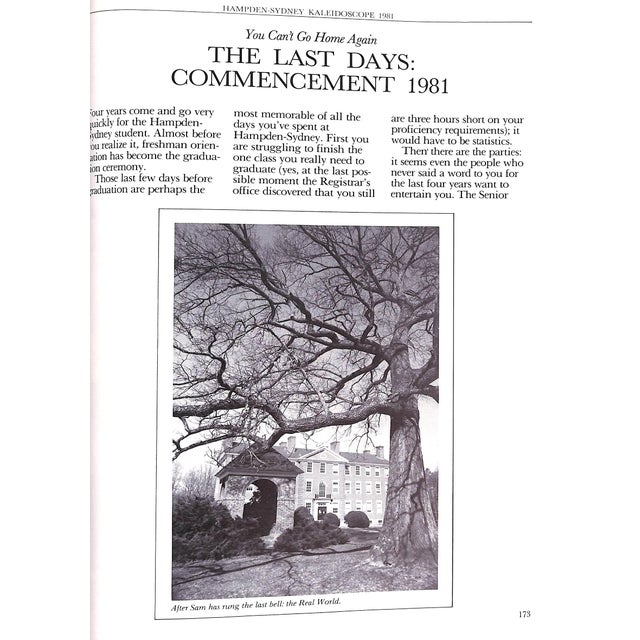 "The Official Preppy Yearbook Hampden-Sydney College Kaleidoscope" 1981 Birnbach, Lisa [Edited By] For Sale - Image 9 of 18