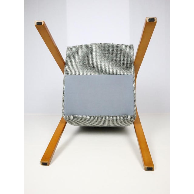Armchairs by Hugues Steiner for Steiner, 1950s, Set of 4 For Sale - Image 12 of 13