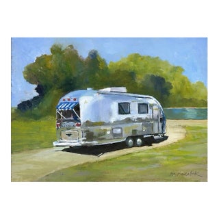 Airstream Dream Giclee Print of My Original Painting. For Sale
