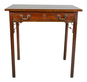 George III Mahogany Side Table