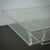 Large Modernist Glass and Acrylic Glass Coffee Table, 1970s For Sale - Image 11 of 18