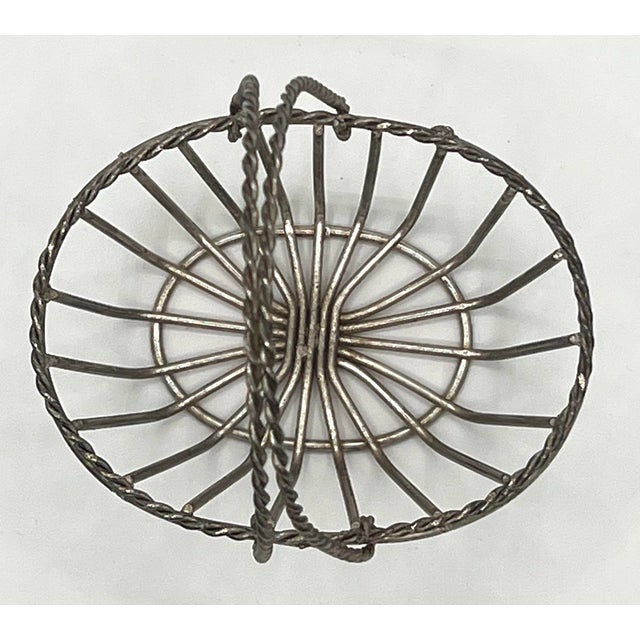 Boho Chic 19th Century Victorian Miniature Basket For Sale - Image 3 of 3