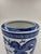 Mid 20th Century Mid 20th Century Bat Trang Blue and White Porcelain Vessel With Double Dragon Motif and Lotus Seal For Sale - Image 5 of 5