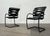 Italian Postmodern Cantilevered Canasta Armchairs by Heron Parigi for Heron Parigi Design, 1980s, Set of 4 For Sale - Image 10 of 18