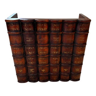 Theodore Alexander Faux Book Display For Sale