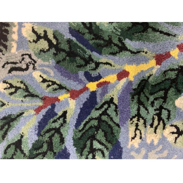 1950s Jean Lurcat “Le Bouc Bleu” Wool Tapestry For Sale - Image 12 of 12