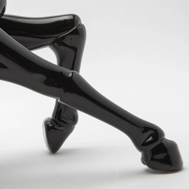 Hand Blown Murano Horse Sculpture For Sale - Image 9 of 11