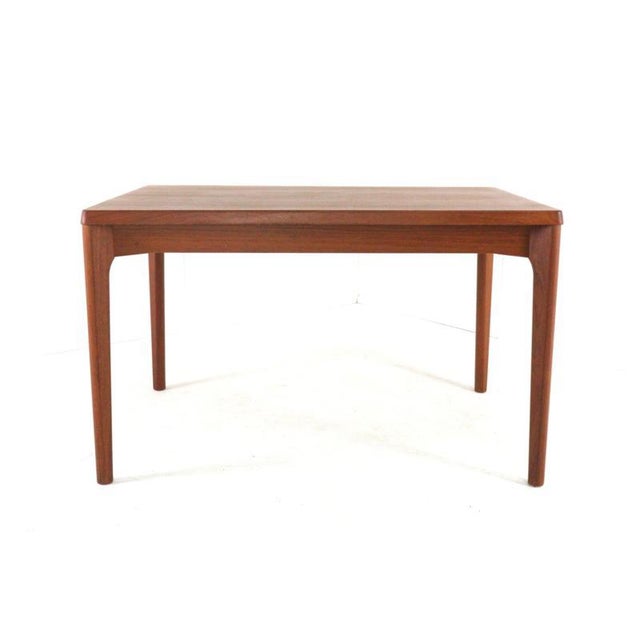 Rectangular Extendable Dining Table by Henning Kjaernulf for Vejle For Sale - Image 12 of 15