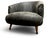 2000 - 2009 Bert Rouched Leather Lounge Chair by Dyphor New York For Sale - Image 5 of 5