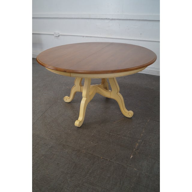 Ethan Allen Country French Round Dining Table Chairish