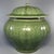 Chinese Celadon Lidded Jar, Carved Floral Collectible Decor Vessel For Sale - Image 4 of 6