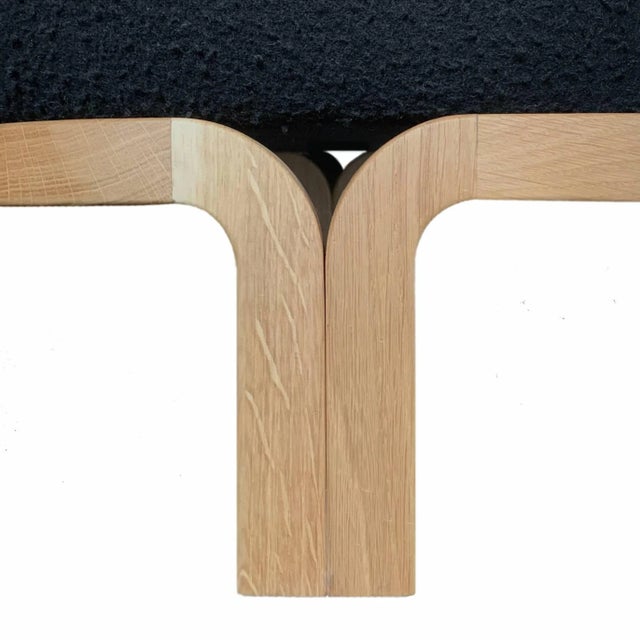 Not Yet Made - Made To Order Odette Curvy Club Chair with Natural Oak Wood Frame from Fred & Juul For Sale - Image 5 of 8
