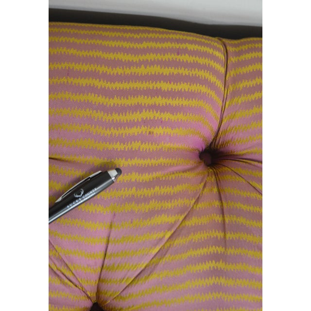 Regency Style Tufted Benches - a Pair For Sale - Image 10 of 13