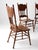 Vintage Oak Dining Chairs Set of 5 For Sale - Image 6 of 18