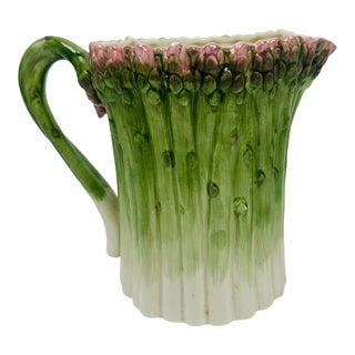 Vintage Fitz and Floyd Asparagus Pitcher For Sale