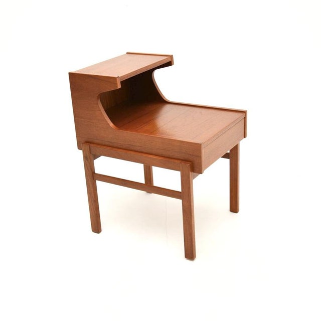 1960s Swedish Teak Side Table, 1960s For Sale - Image 5 of 10