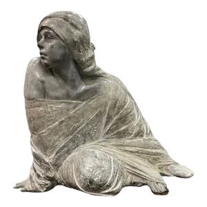 Bronze Figurative Sculpture "Rebecca" by R. Basikn