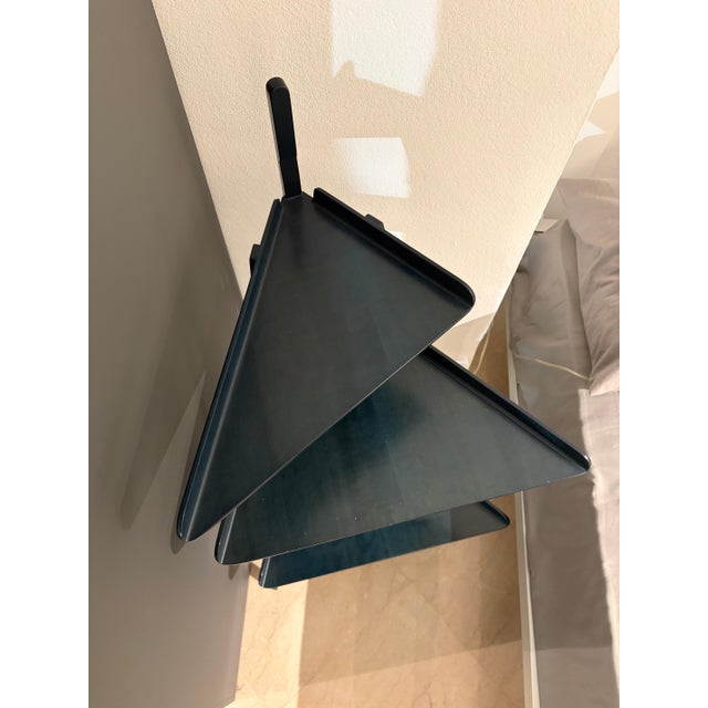 Blue Interflex Trio Corner Table by Achille Castiglioni, 1988 For Sale - Image 8 of 9