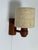 Wood Mid-Century Modern Teak Wall Lamp from Temde Leuchten, 1960s For Sale - Image 7 of 18