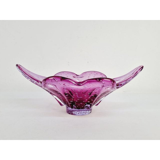 Murano Glass Serving Bowl, 1960s For Sale - Image 6 of 9