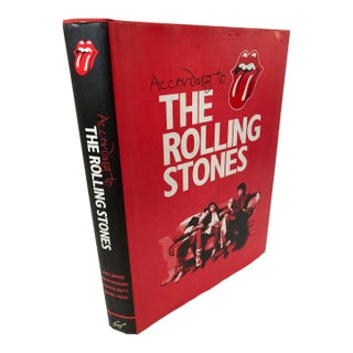 According to the Rolling Stones Hardcover Table Book For Sale