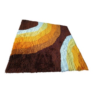 Space Age Rug, 1970s For Sale