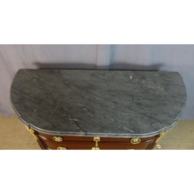 Louis XVI Wooden Chest of Drawers For Sale - Image 9 of 15