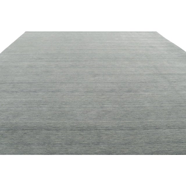 Gray Area Rug With Modern Style - 08'03 X 09'11 For Sale - Image 4 of 9
