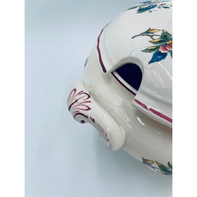 Ceramic Antique Phoenix Soup Tureen from Villeroy & Boch Mettlach, 1895 For Sale - Image 7 of 14