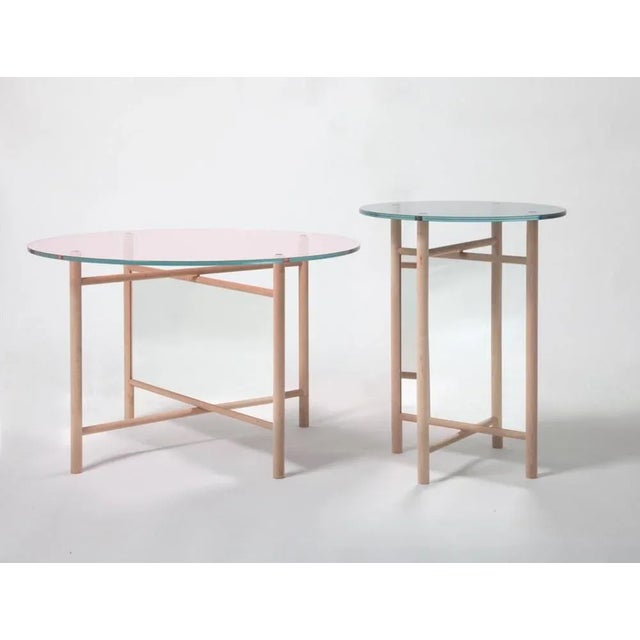 Contemporary Glass Son Table by Llot Llov For Sale - Image 3 of 9