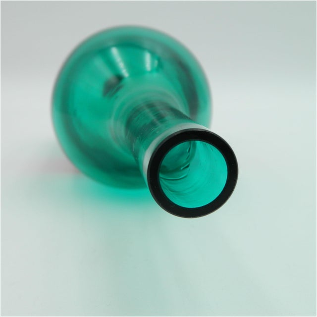 Green and Red Vase by Paolo Venini, 1950 For Sale - Image 10 of 16