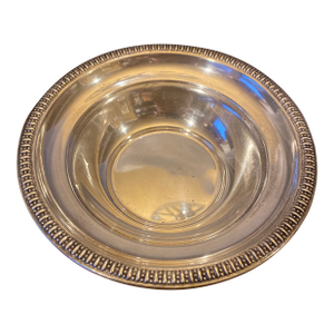 Vintage Silver Plated Serving Bowl