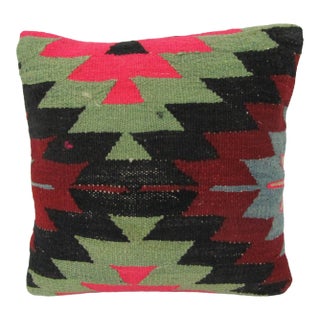 Turkish Colorful Kilim Pillow Cover For Sale