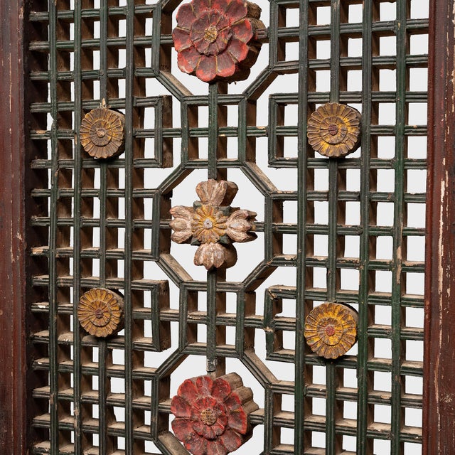 Pair of Chinese Lacquer Longevity Panels, C. 1800 For Sale - Image 4 of 11