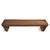 Simple Farmhouse Salvaged Teak Bench W/Iron Details For Sale - Image 4 of 7