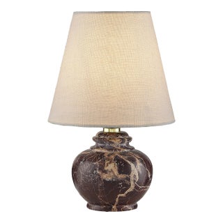 Currey & Company Piccolo Brown Mini Table Lamp For Sale