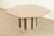 Postmodern Modern Italian Granite and Marble Pedestal Dining Table in the Manner of Ello, Circa 1980s For Sale - Image 3 of 11