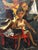 Realism Paul Zimmerman, Modernist Oil Painting Social Realist Kids and Cat in Red Wagon WPA Style, c.1950s For Sale - Image 3 of 4