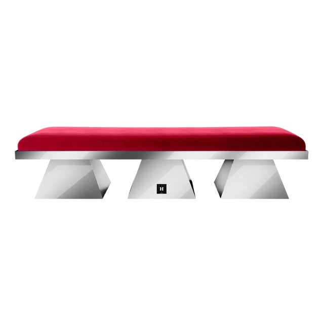 Moa Bench by HOMMÉS Studio For Sale