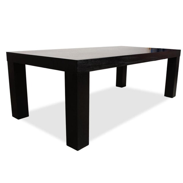 Modern Wooden Dining Table and Bench from BoConcept, Set of 2 For Sale - Image 3 of 14