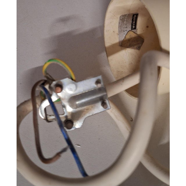 Metal Vintage Pendant Lamp by Doria-Leuchten, 1970s For Sale - Image 7 of 9