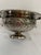 Vintage Silverplated Hammered Repousse Jardiniere Centerpiece With Handles For Sale - Image 10 of 16