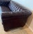 Oxblood Red 1990s Chesterfield Sofa Schafer Brothers Fine Leather Rolled Arms Tufted Seat Bordeaux For Sale - Image 8 of 15