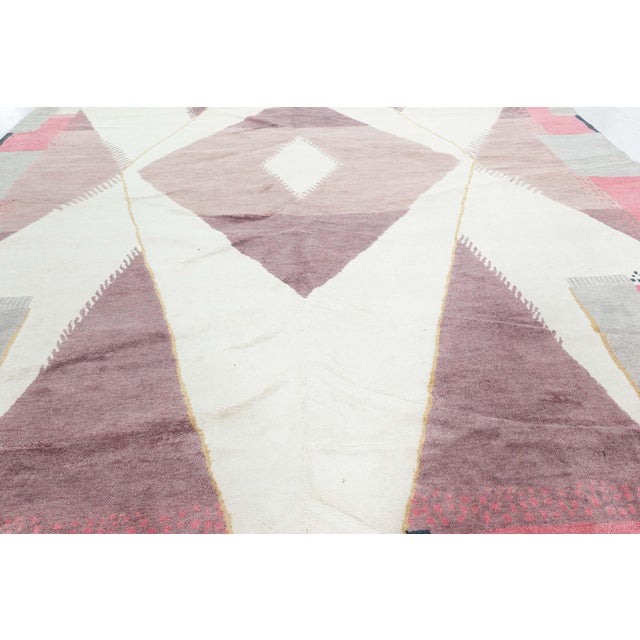 Textile Modern Deco Rug by Doris Leslie Blau For Sale - Image 7 of 9