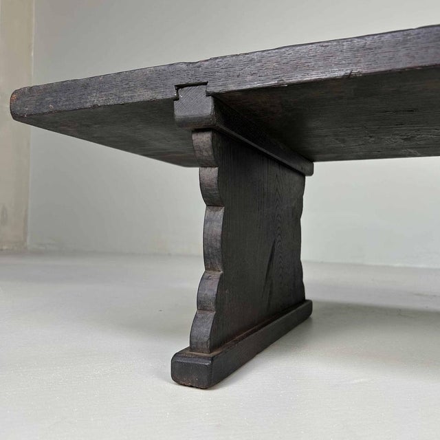 Taishō Period Japanese Shosai-Ki Writing Desk, 書斎机, 1920s For Sale - Image 13 of 14