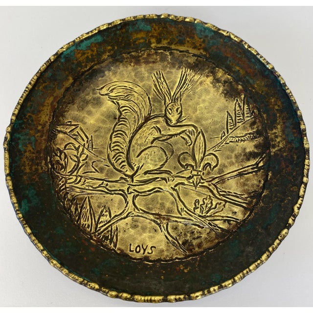 Metal French Art Deco Bronze Catch All, Max Le Verrier Style Bronze Vide Poche Signed For Sale - Image 7 of 7