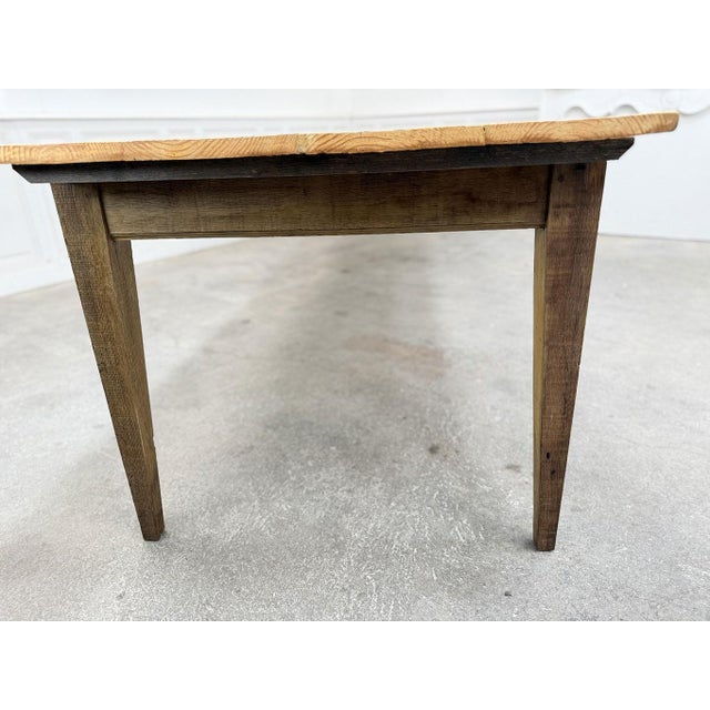 1940s Large Wooden Table, 1940 For Sale - Image 5 of 13