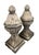 English Pair of Large Vintage Weathered Garden Finials For Sale - Image 3 of 7