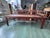 Asian Antique Chinese Elm Daybed With Rattan Seat and Shou Bolster, Late Qing Dynasty For Sale - Image 3 of 12