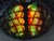 1960s Tiffany-Style Iridescent Glass & Bronze Turtleback Tile 26" Shade (Shade Only) For Sale - Image 18 of 18
